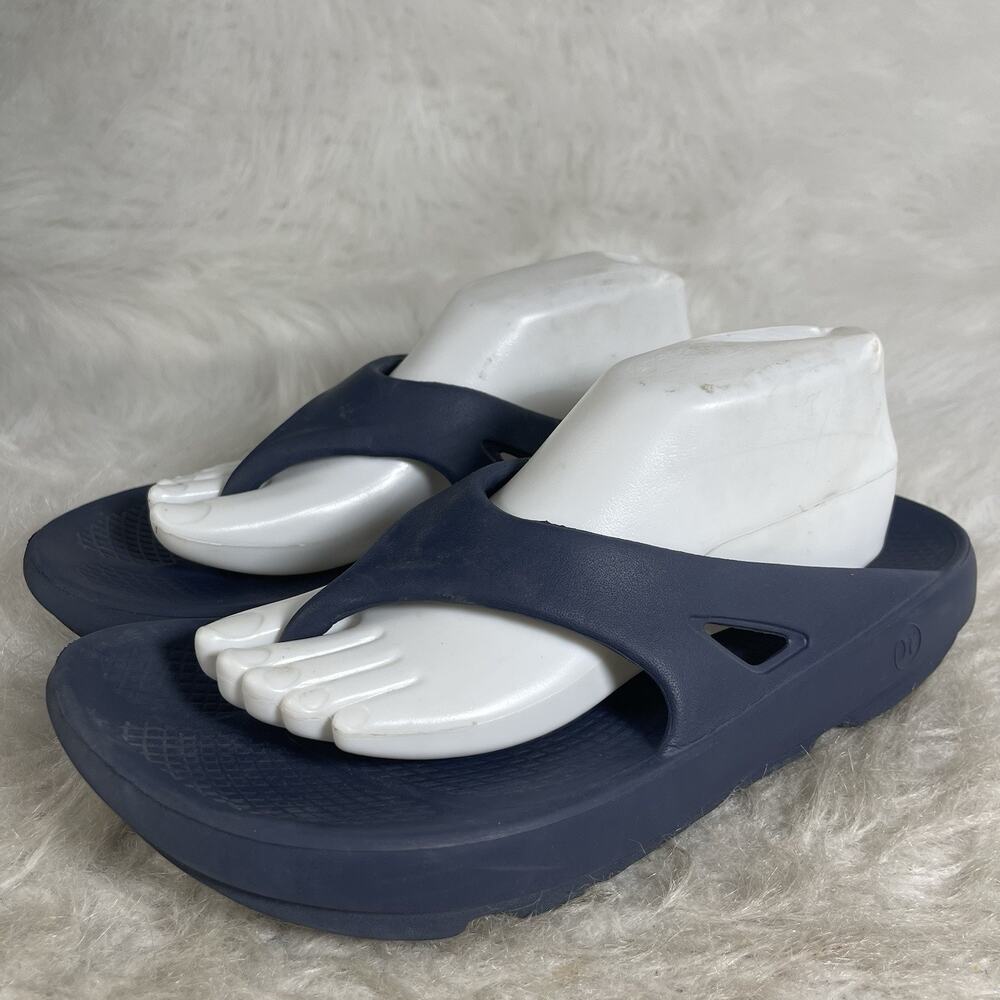 Hurley Men’s Flip Flops Sandals Navy Blue EVA Beach Shower Size 11 Comfort